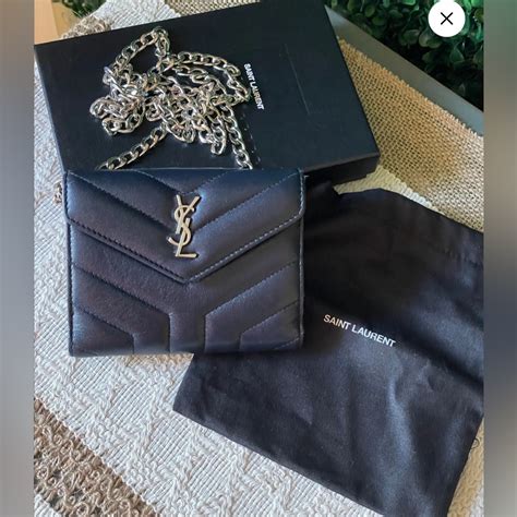 black friday 2019 ysl|Saint Laurent Loulou compact wallet .